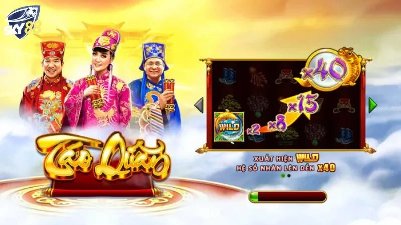 Các biểu tượng và tính năng đặc biệt mà game Táo Quân Sky88 mang lại